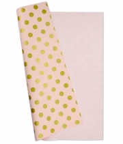 Изображение товара Пленка для цветов в листах бледно-розовая 